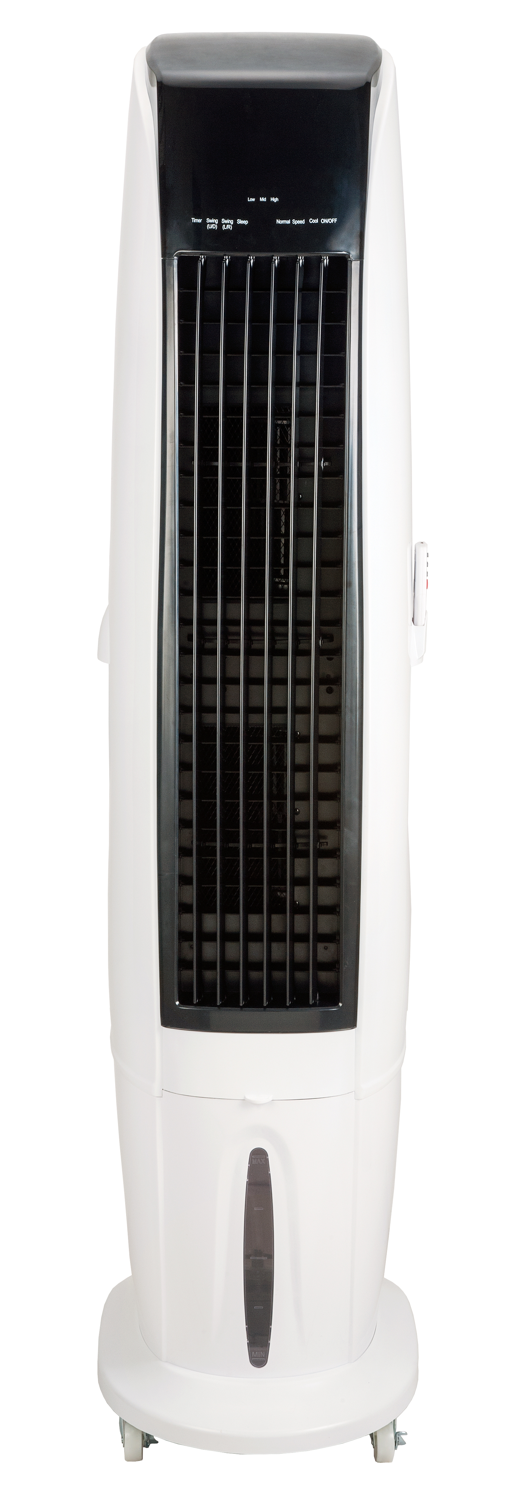 Helenbo Enfriador de aire evaporativo portátil 2 modos Enfriador de pantano de 6 velocidades con humidificador Temporizador de 24 horas y aire acondicionado con refrigeración por agua oscilante de 120 ° para interiores y exteriores