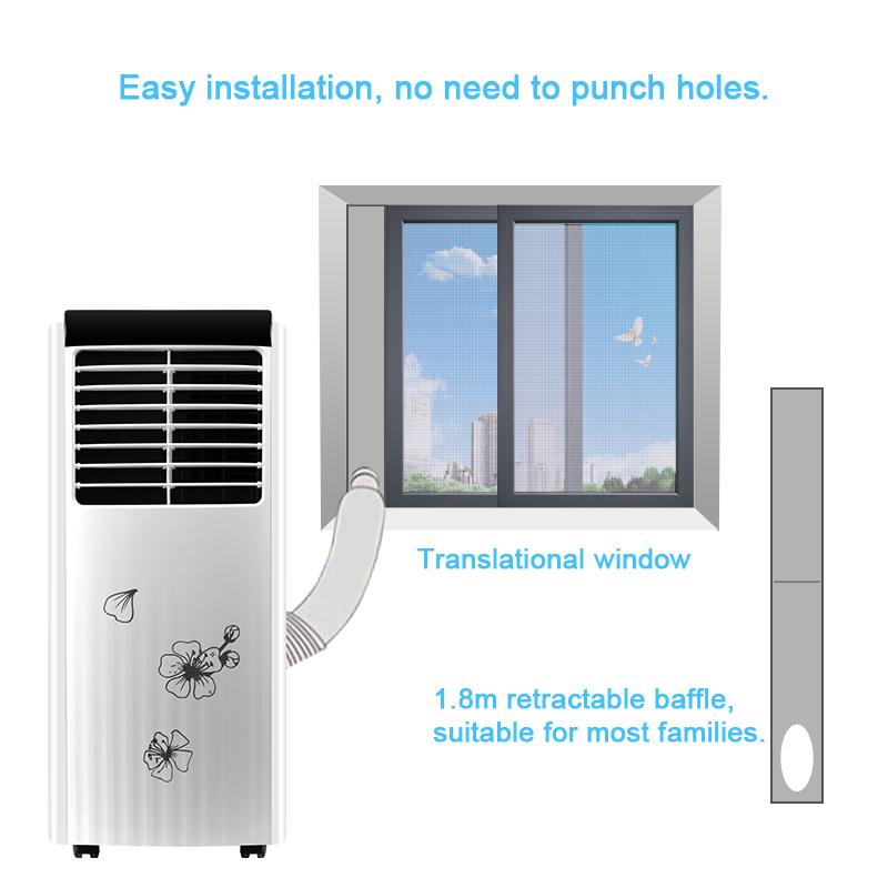 Ventilador de aire acondicionado portátil 4 en 1 para habitación
