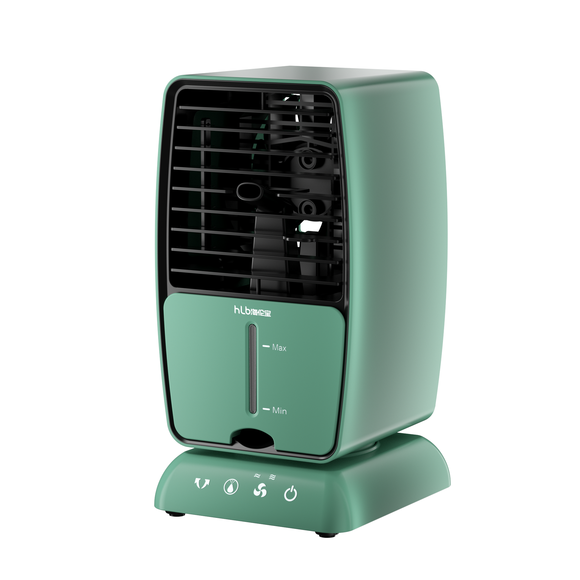 Mini ventilador enfriador de aire de mesa USB ajustable eléctrico